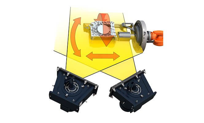 Wheelabrator Robotgripper - Automatblästring - blästrings- och hanteringssystem, idealiskt för att exponera godsets alla ytor, exempelvis motorblock