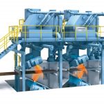 Blästring - Genomloppsbläster - Slungblästring - Wheelabrator HB Strip