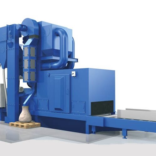 Wheelabrator RB Smartline - Genomloppsbläster - ytbehandling av plåtar och profiler