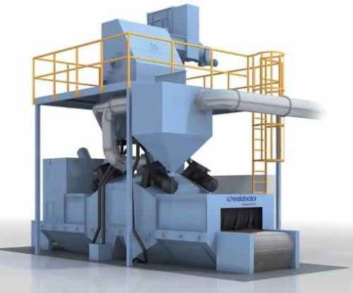 Wheelabrator LBS Nätbandsbläster - Slungblästring