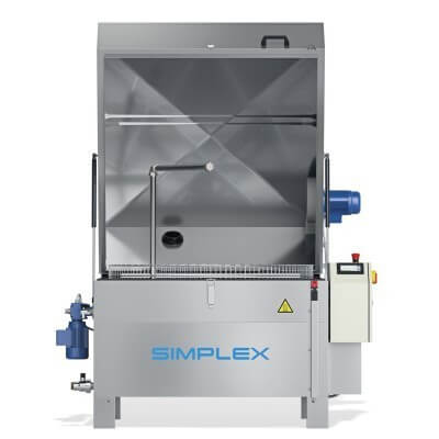 Simplex - Toppmatad tvättmaskin, används främst för enklare rengöring