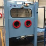 Blästerskåp med en arbetsstation - Våtbläster , Wheelabrator Vaqua