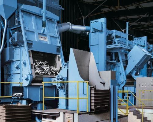 Wheelabrator Schlick MB - Kraftfull trumlingsbläster