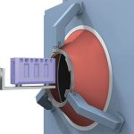 Specialblästermaskin Wheelabrator M8, Robot för in detalj i blästerkammare