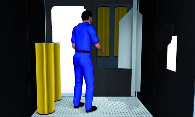 Filterbyte på Specialbläster Wheelabrator M8