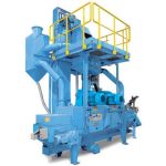 Blästringsmaskin - Kulpening - Wheelabrator RDS Mini / Midi - klarar detaljlängder på upp till 600mm och en max ytterdiameter på 250mmM