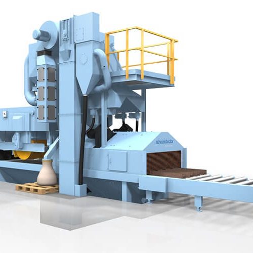 Wheelabrator RB typ G - En kraftfull och tillförlitlig genomloppsbläster
