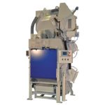 Wheelabrator- Bordsbläster Compact, designad speciellt för aluminiumdelar