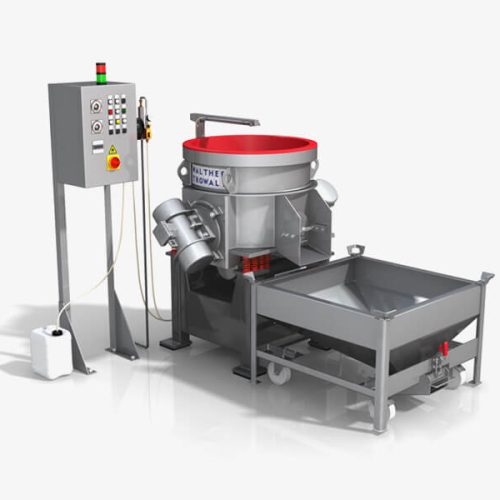Rundvibrator Trumlingsmaskin - helhetsbild