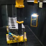 Inzoomad bild - Blastman B20C-S- Robotbläster, styrhytt med separat traversbro.