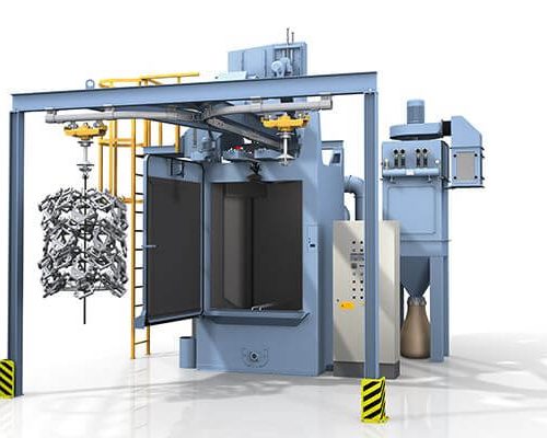 Wheelabrator HB - mångsidig och robust krokbläster - Schlick