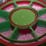 Processbild av rundvibrator i modell CD - Walther Trowal