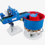 Magnetseparator installerad till en rundvibrator