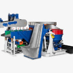 Trumlingsmaskin - Centrifug - Dubbel batchprincip