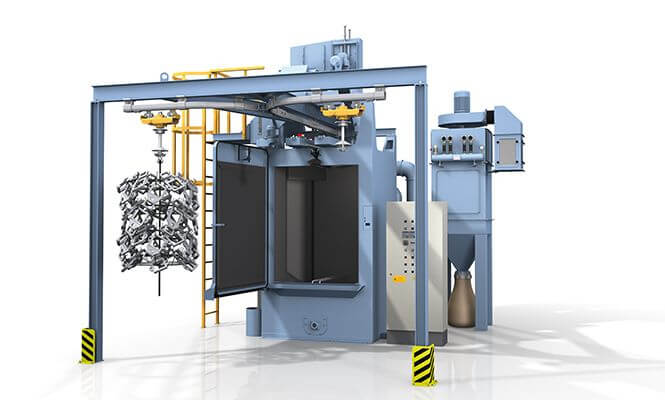 Wheelabrator HB - mångsidig och robust krokbläster - Schlick