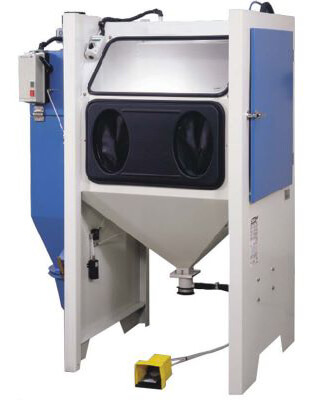 Wheelabrator Ventus - Blästerskåp med en arbetsstation